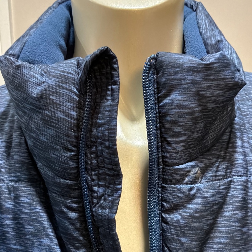 Men's Quilted Puffer Vest - blue Jean blue - Picture 2 of 4